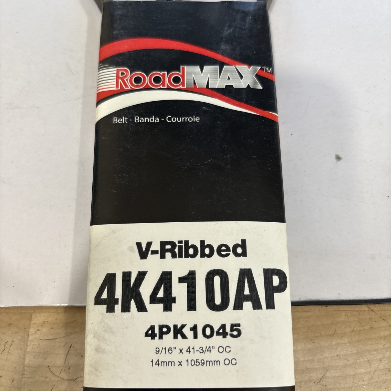 RoadMAX 4K410AP V-Ribbed Belt 9/16” x 41-3/4” - Image 3