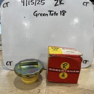 Robert Shaw Gas Cap RG 804 Vintage