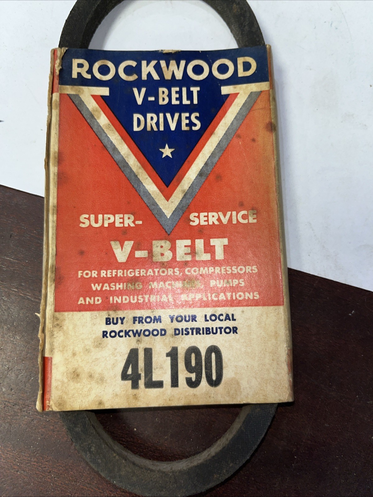 Rockwood V Belt 4L190 - Image 3