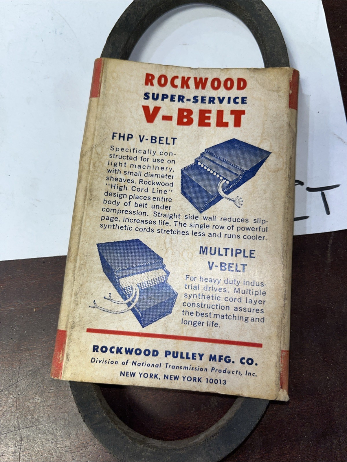Rockwood V Belt 4L190 - Image 4