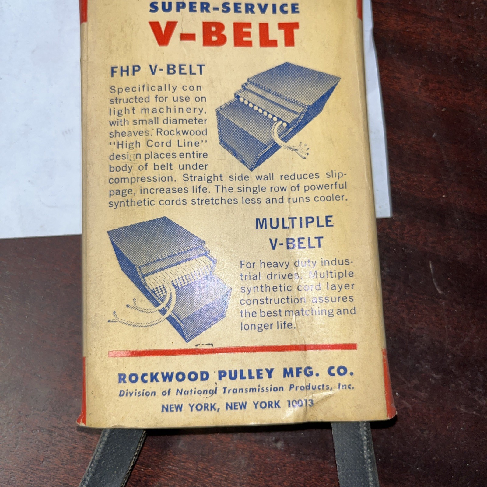 Rockwood V Belt 5L380 - Image 4