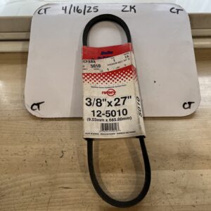 Rotary Belt 12-5010 (3/8” x 27”)