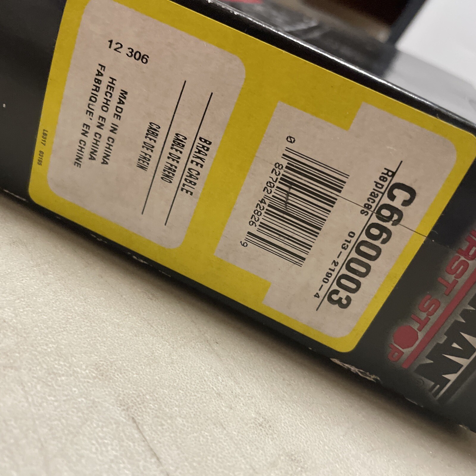 Rr Left Brake Cable Dorman/First Stop C660003 - Image 4