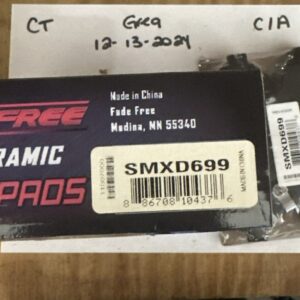 SMXD699 PRO PLUS Automotive Ceramic Fade Free Disc Brake Pads Front