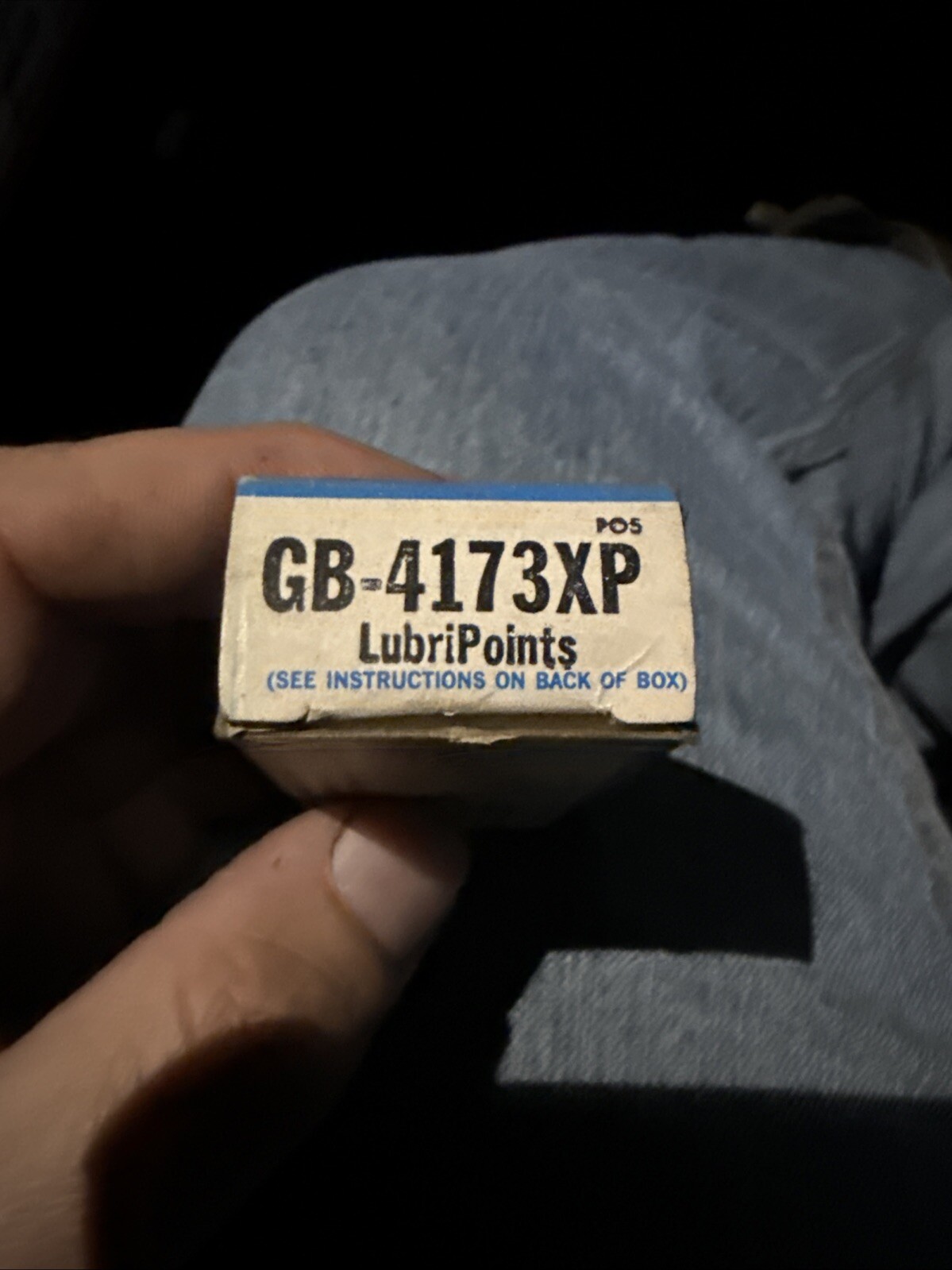 STANDARD Blue Streak GB 4173XP Contact LubriPoints VTG 70s