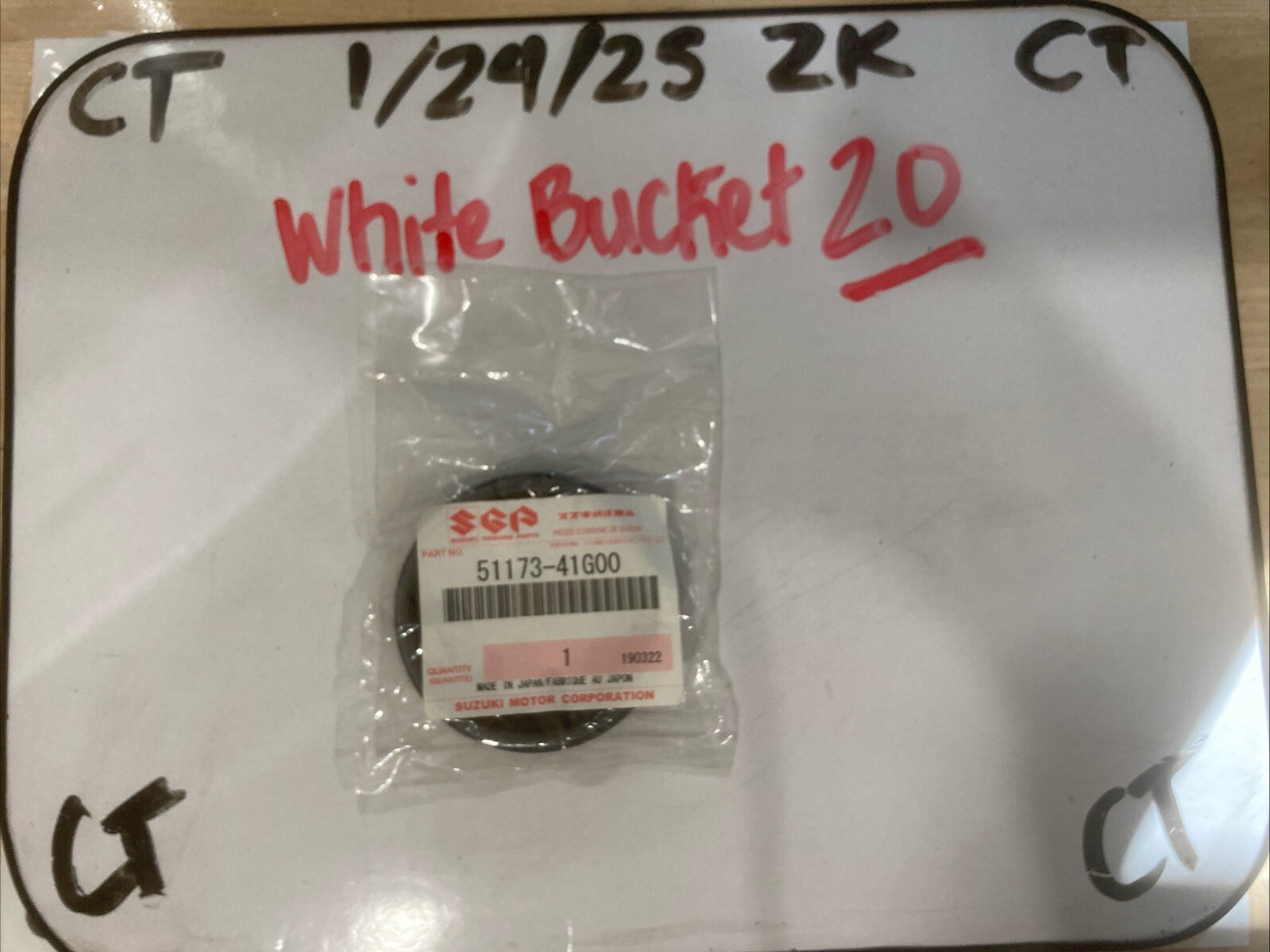 SUZUKI 51173-41G00 OEM FORK DUST SEAL NEW