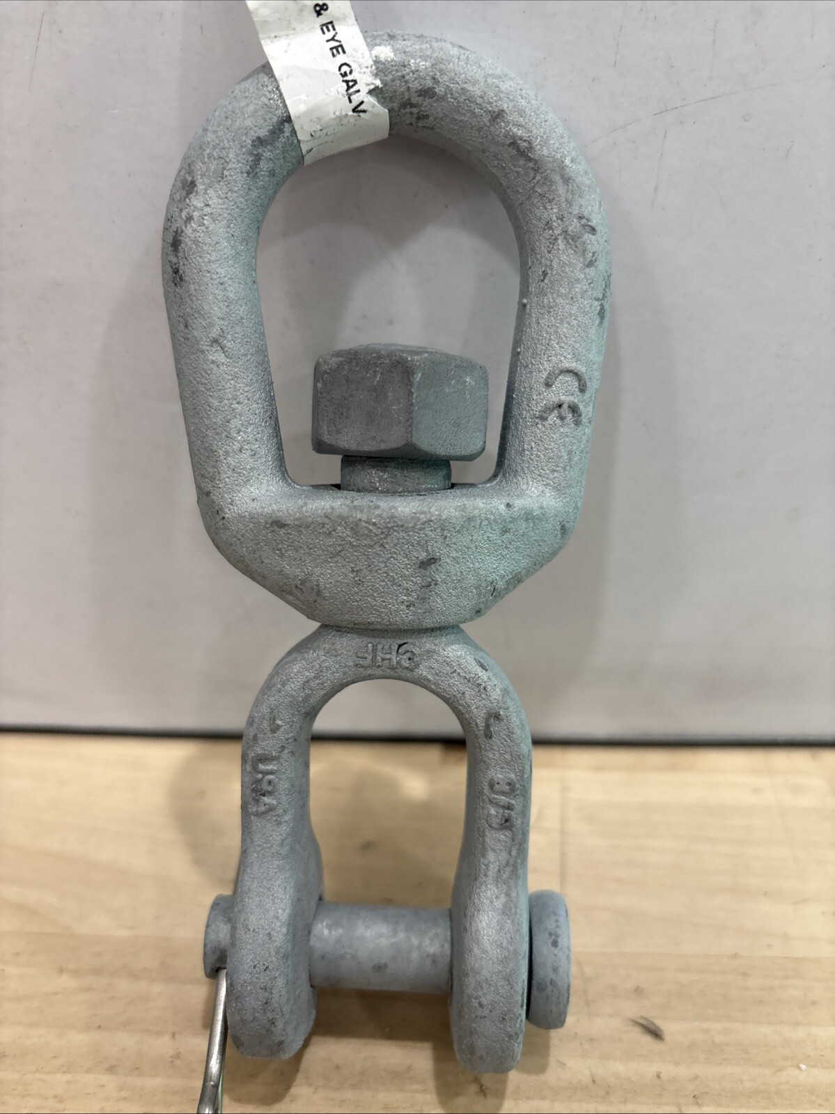 Sea-Dog Eye & Jaw Swivel, Galvanized, 1/2", 181212 - Image 3