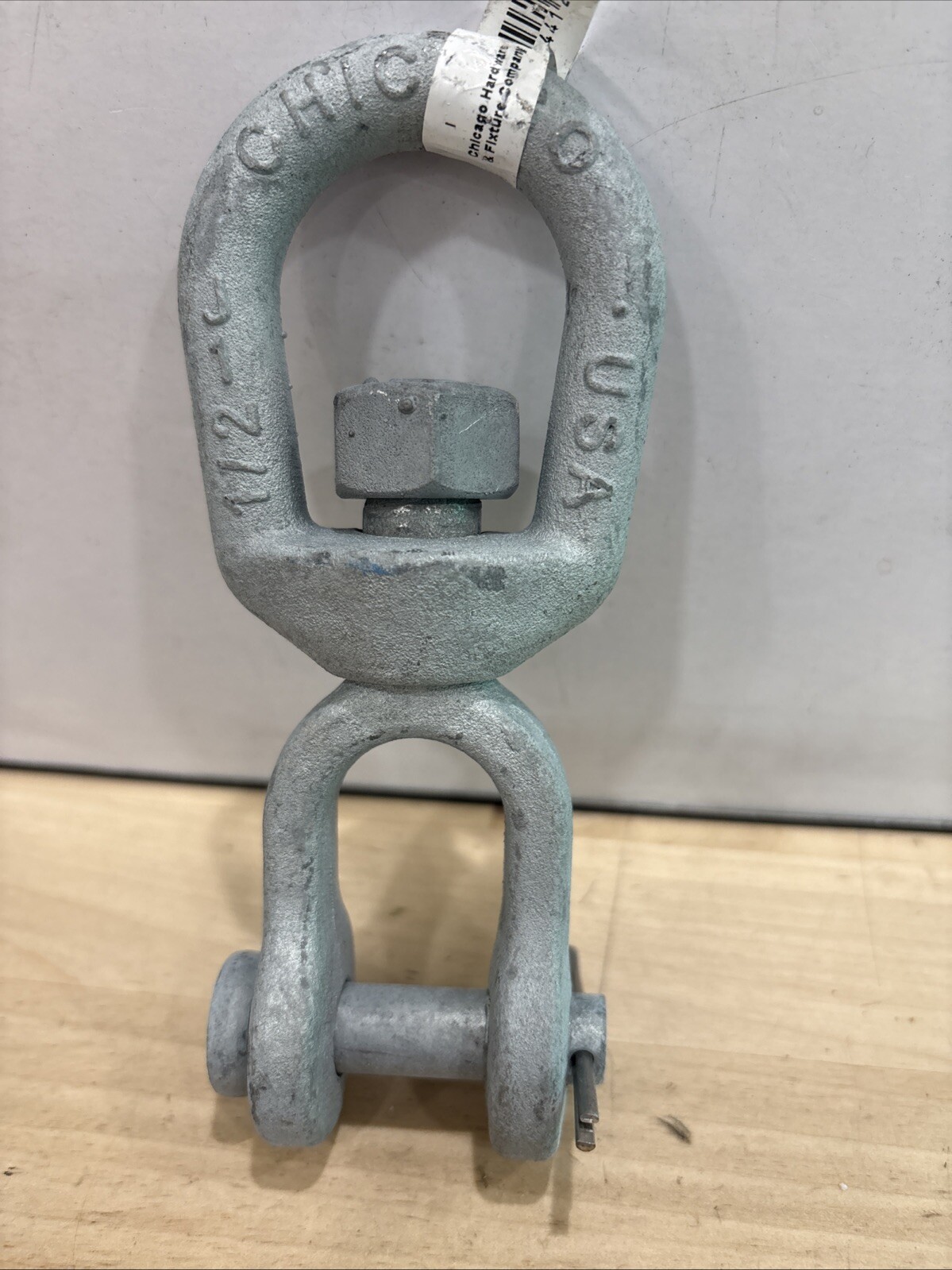 Sea-Dog Eye & Jaw Swivel, Galvanized, 1/2", 181212 - Image 4