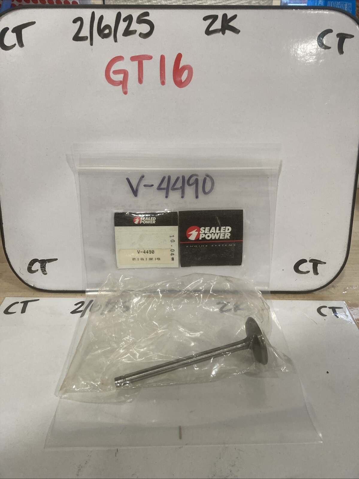 Sealed Power V4490 Engine Intake Valve (Sold Individually)