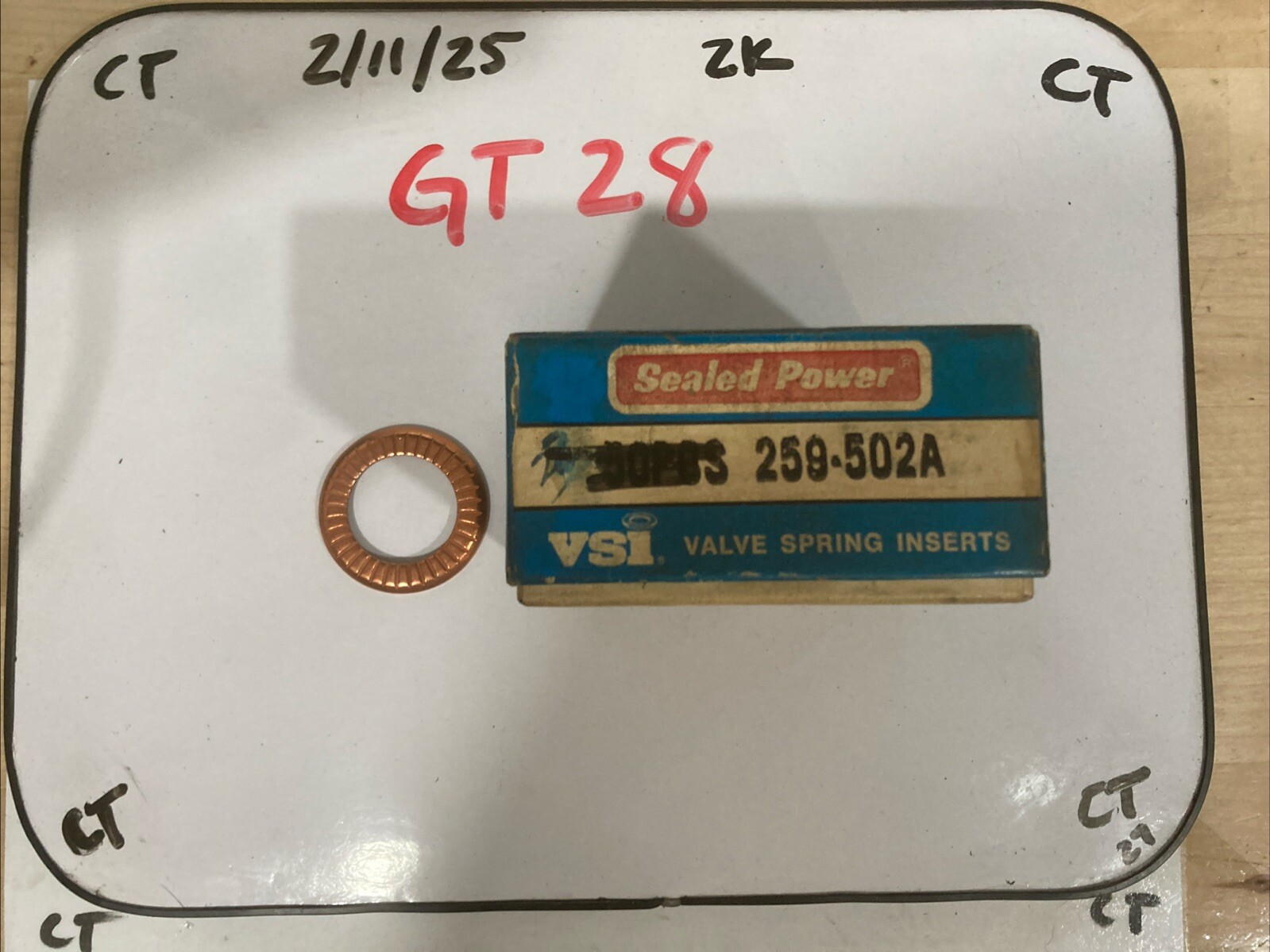 Sealed Power Valve Spring Insert 259-502A (single) - Image 3