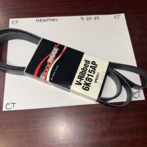 Serpentine Belt-Automotive V-Ribbed Belt (Standard) RoadMax  6K815AP (6PK2071)