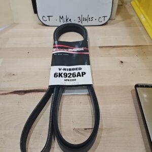 Serpentine Belt-Automotive V-Ribbed Belt (Standard) Roadmax 6K1015AP