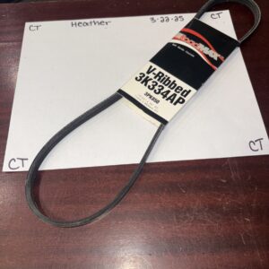 Serpentine Belt-Automotive V-Ribbed Belt(Standard) Roadmax 3K334AP (3PK850)