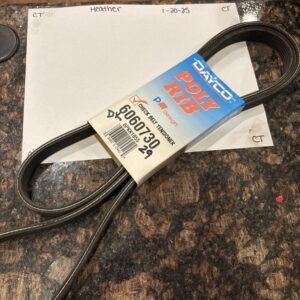 Serpentine Belt Dayco 6060730 / 6PKK1855