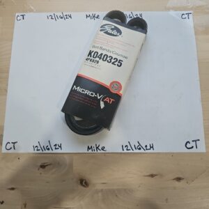 Serpentine Belt-Premium OE Micro-V Belt Gates K040325..