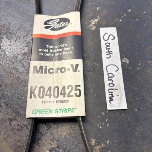 Serpentine Belt-Premium OE Micro-V Belt Gates K040425 Green Stripe