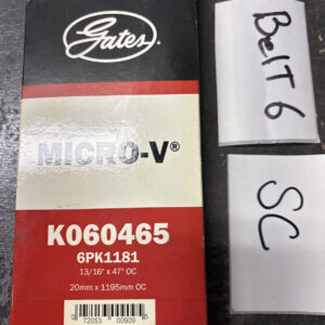 Serpentine Belt-Premium OE Micro-V Belt Gates K060465