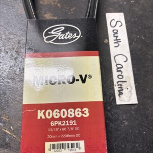 Serpentine Belt-Premium OE Micro-V Belt Gates K060863