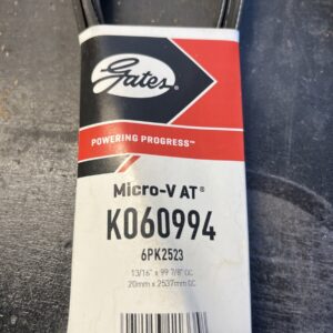 Serpentine Belt-Premium OE Micro-V Belt Gates K060994 / 6PK2523