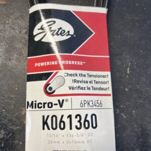 Serpentine Belt-Premium OE Micro-V Belt Gates K061360