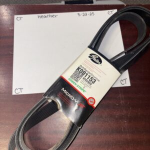 Serpentine Belt-Premium OE Micro-V Belt Gates K081153 (8PK2939)
