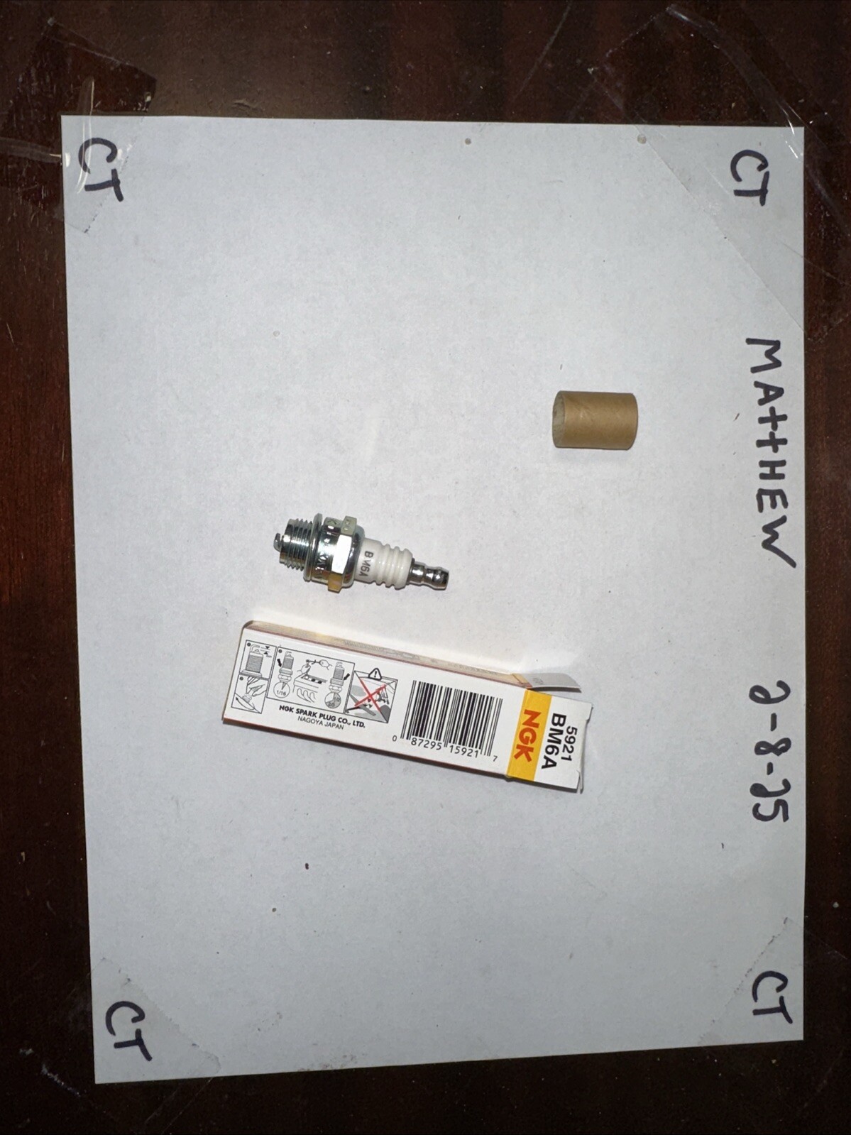 Spark Plug NGK 5921 BM6A