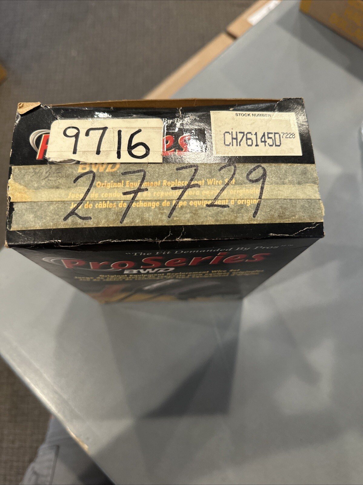 Spark Plug Wire Set Pro Series 27729 fits 95-96 Mitsubishi Montero 3.0L-V6 NOS - Image 3