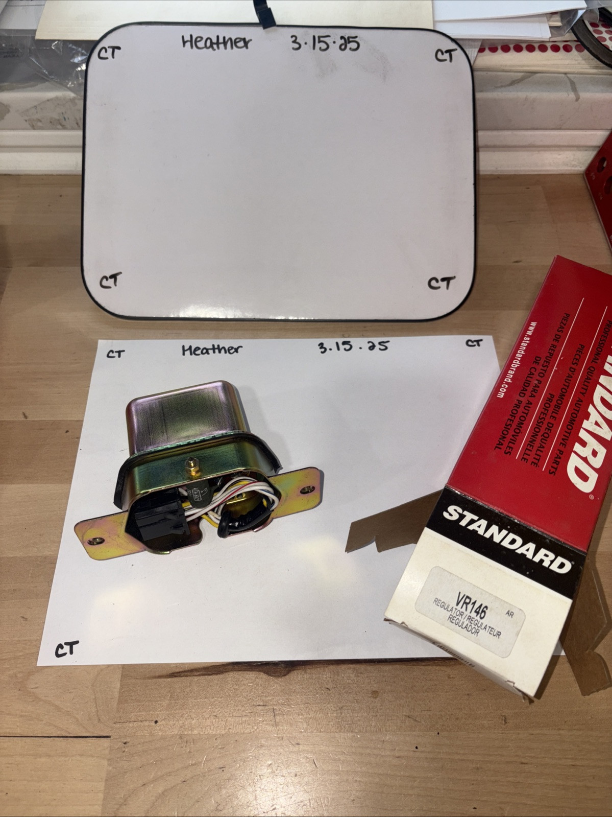 Standard Automotive Parts VR146