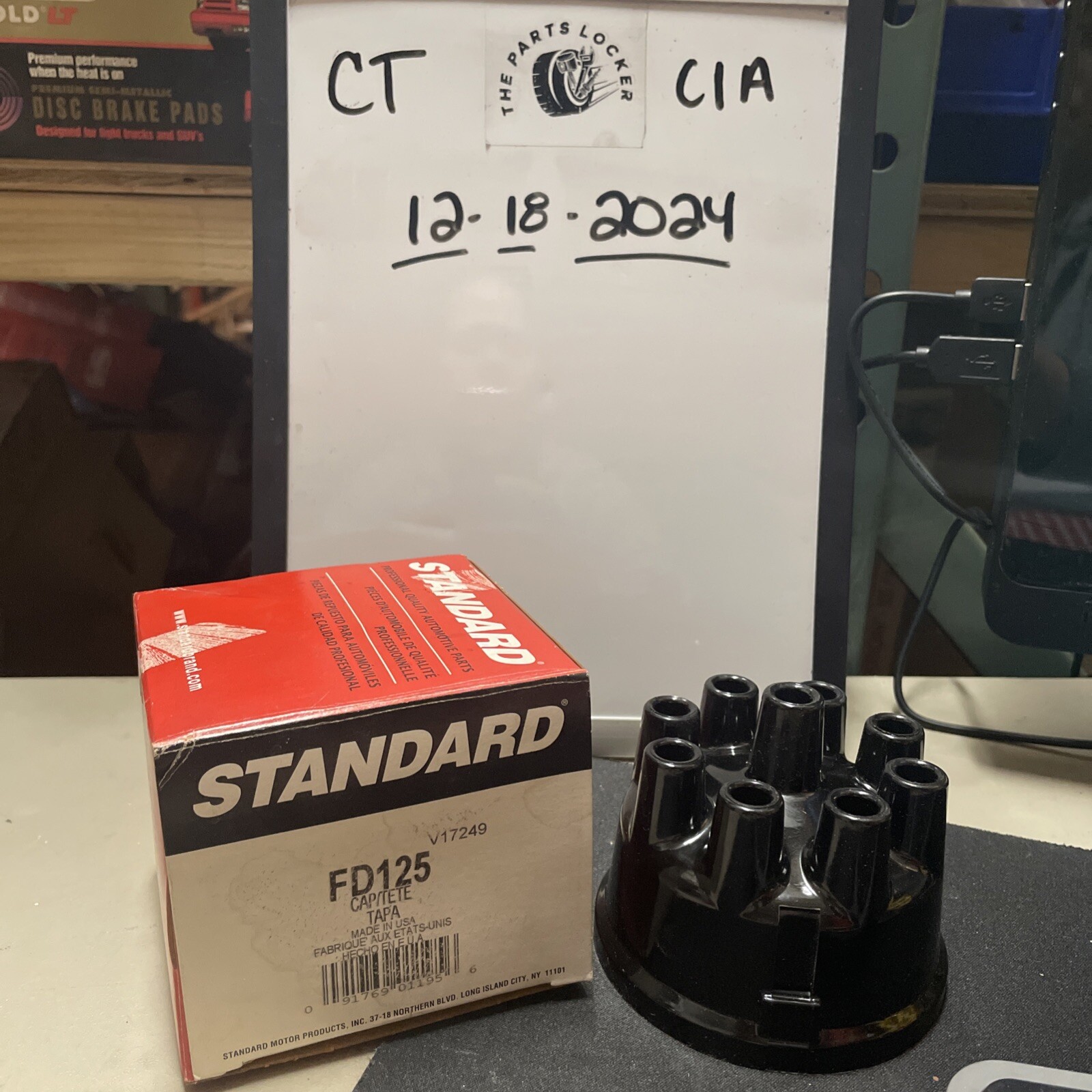 Standard Distributor Cap P/N: FD-125 1949-1972π₯π₯