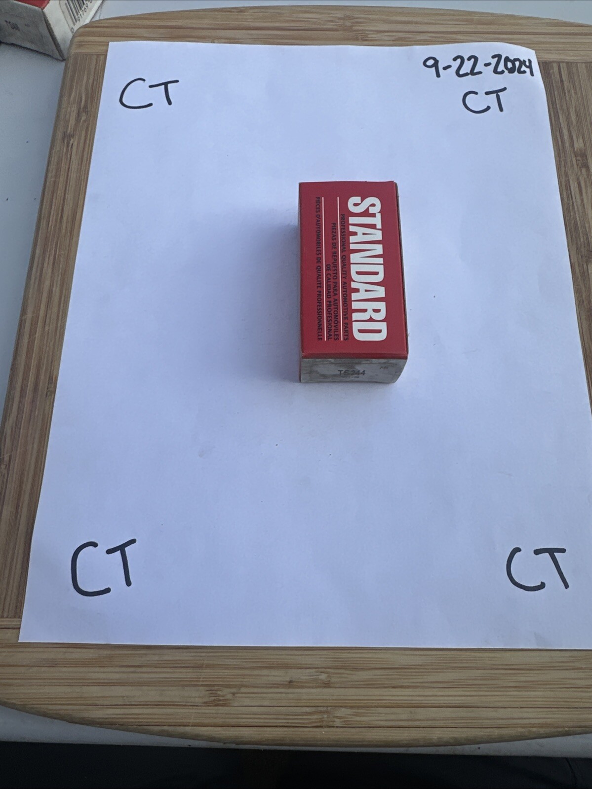 Standard Engine Cooling Fan Switch Part # TS244 - Image 3