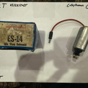 Standard Hygrade Idle Stop Solenoid ES-14