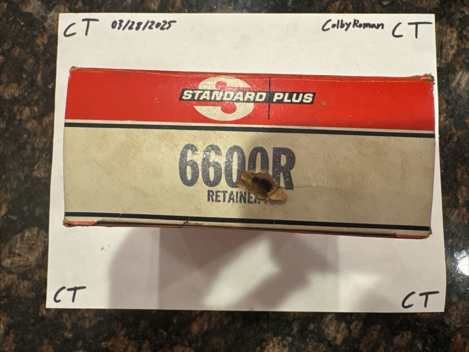 Standard Ignition parts Retainer 6600R - Image 4