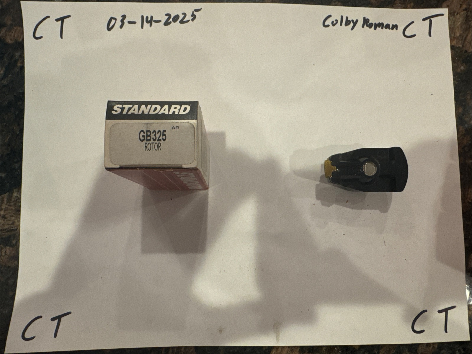 Standard Motor Products Rotor. Part GB325 - Image 3