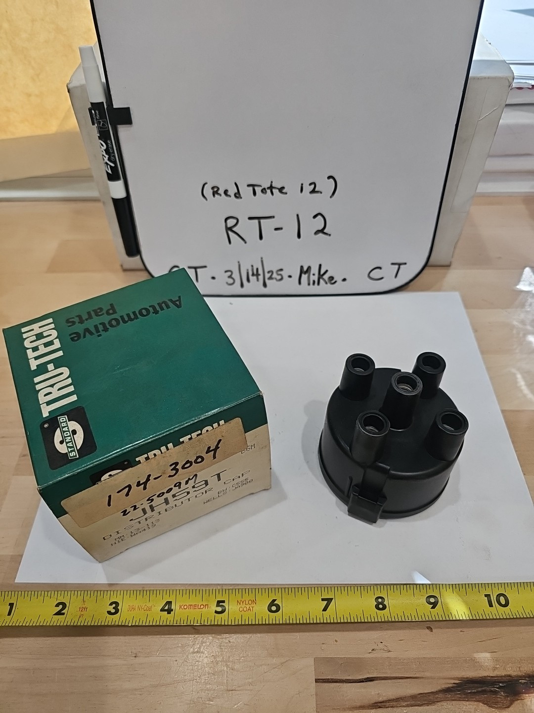 Standard Motor Products TRU-TECH Distributor Cap. Part JH59T