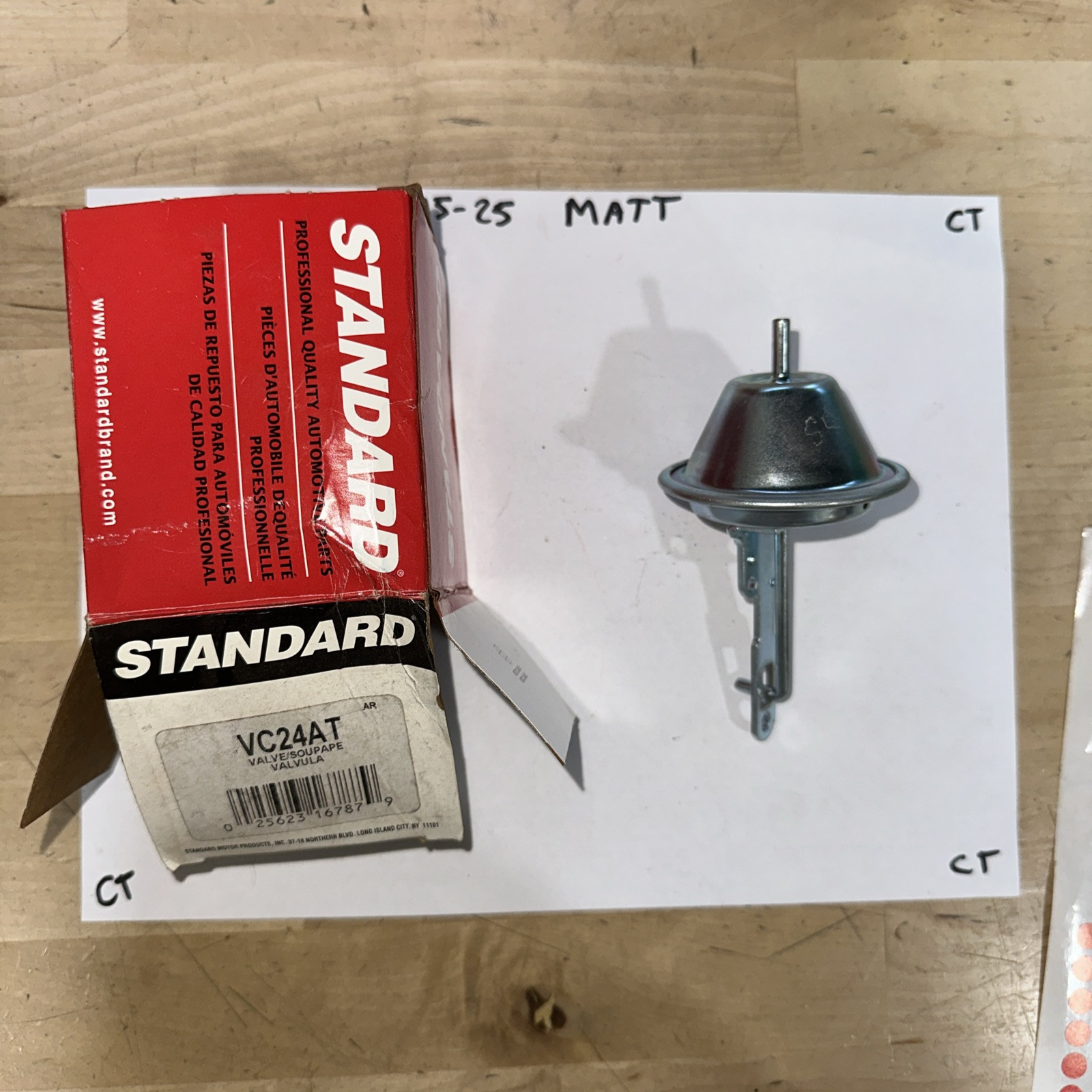 Standard Motor Products VC-24A Distributor Vacuum Advance