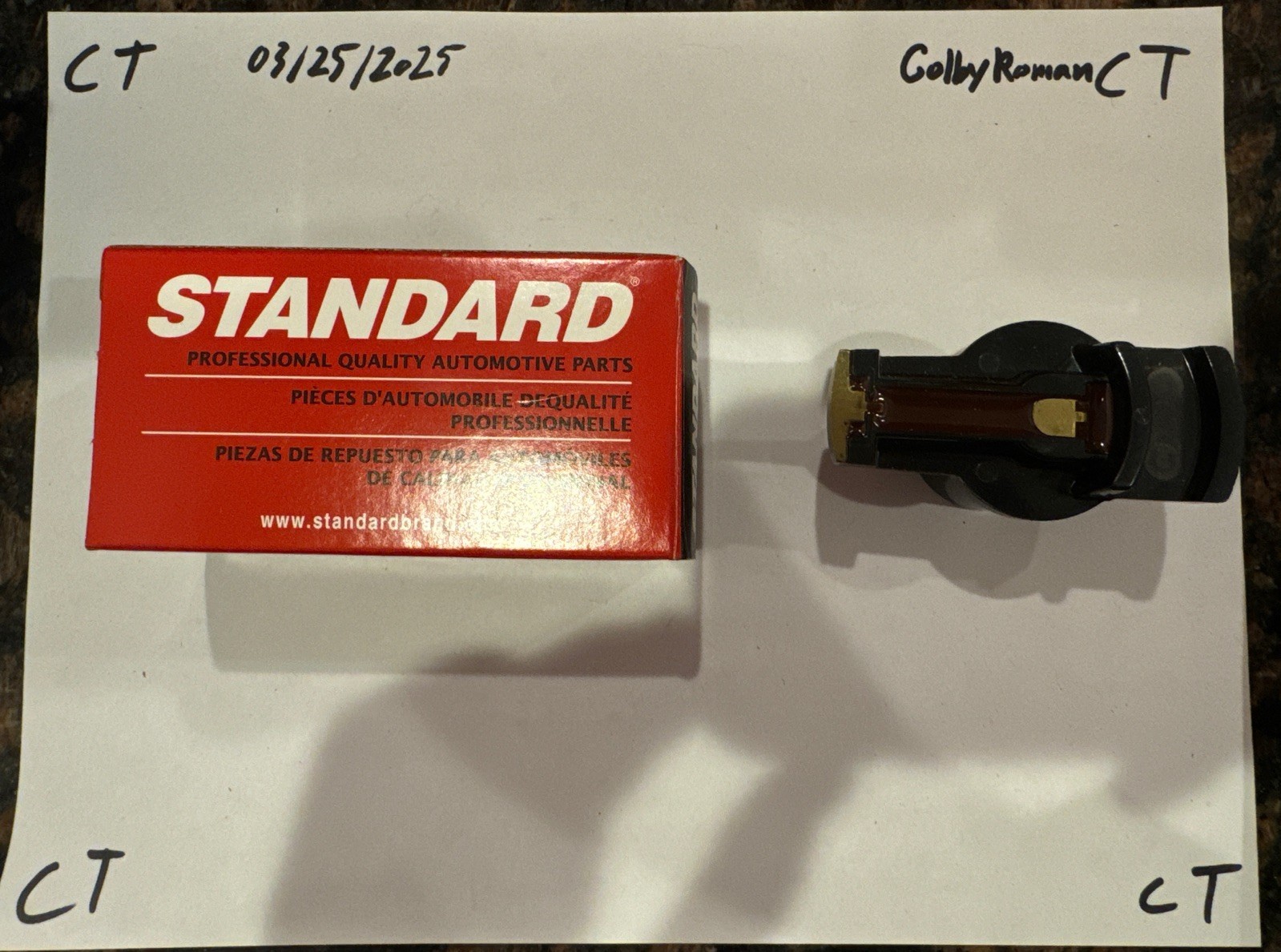 Standard Professional Quality Automotive Parts Rotor GB336