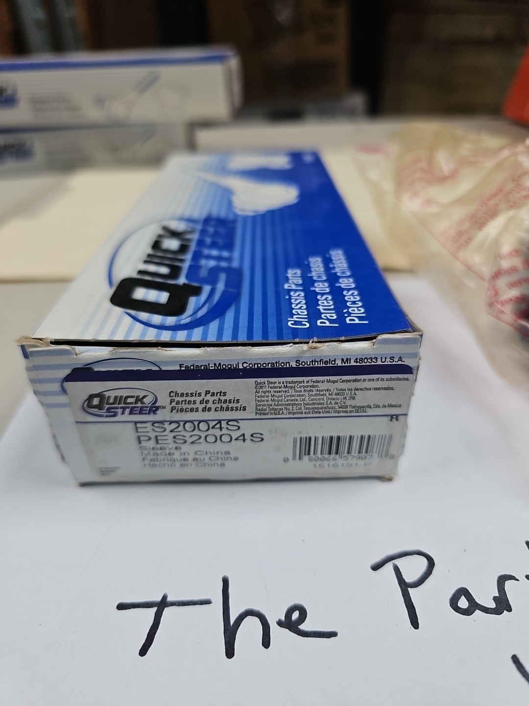 Steering Tie Rod End Adjusting Sleeve QuickSteer ES2004S - Image 3