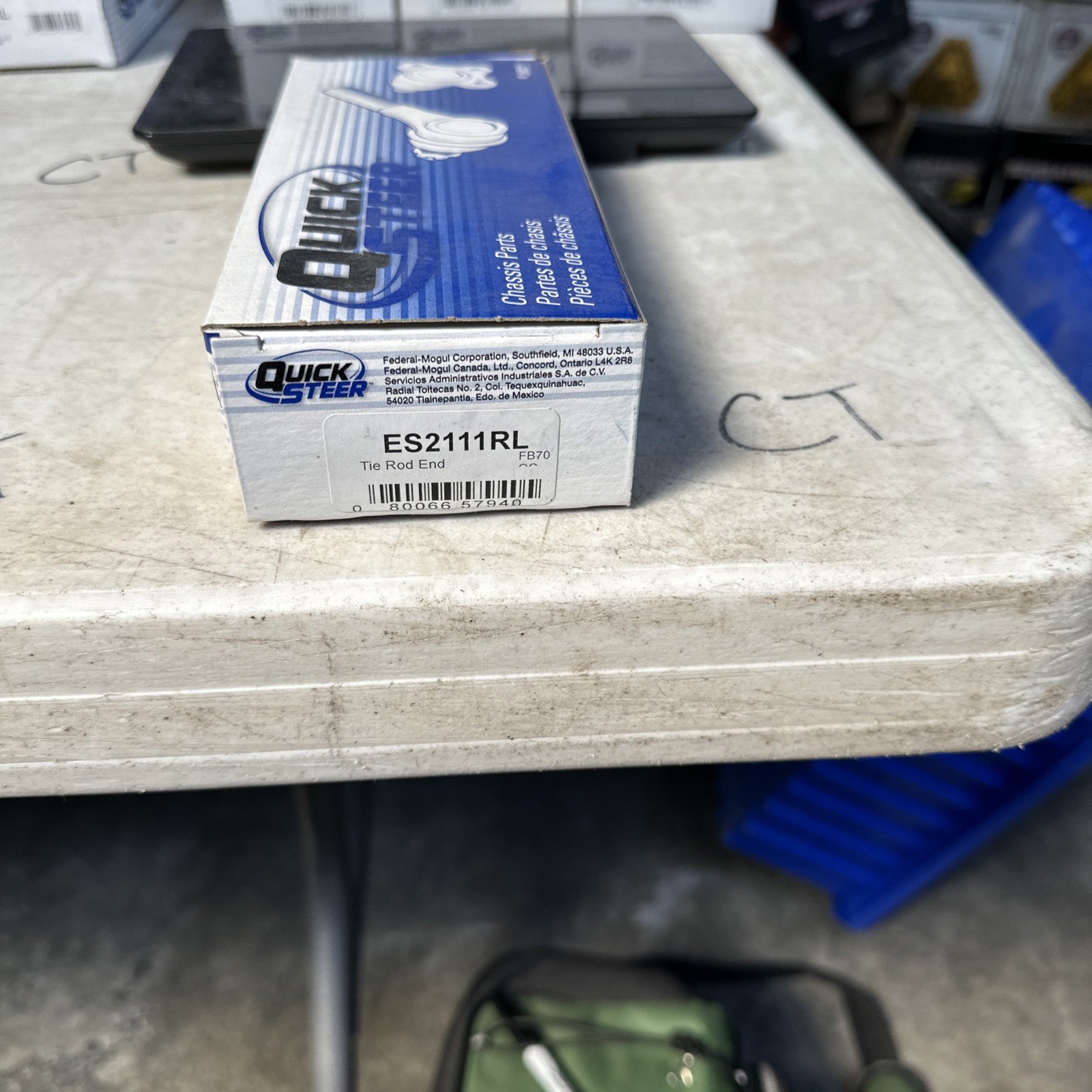 Steering Tie Rod End QuickSteer ES2111RL