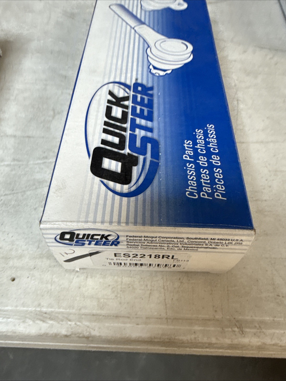 Steering Tie Rod End QuickSteer ES2218RL