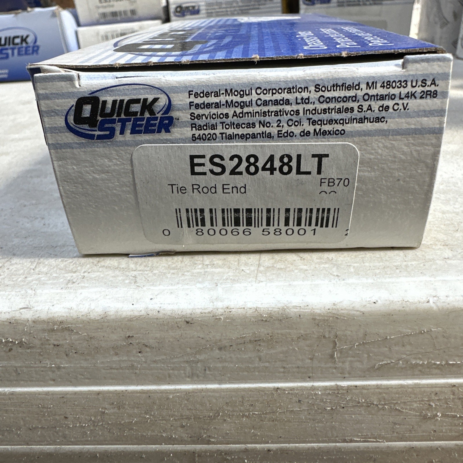 Steering Tie Rod End QuickSteer ES2848LT - Image 3