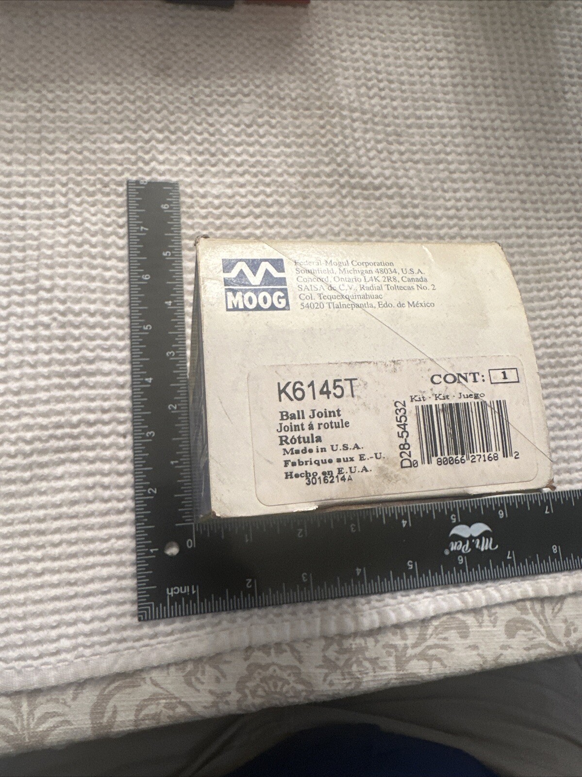 Suspension Ball Joint Moog K6145T