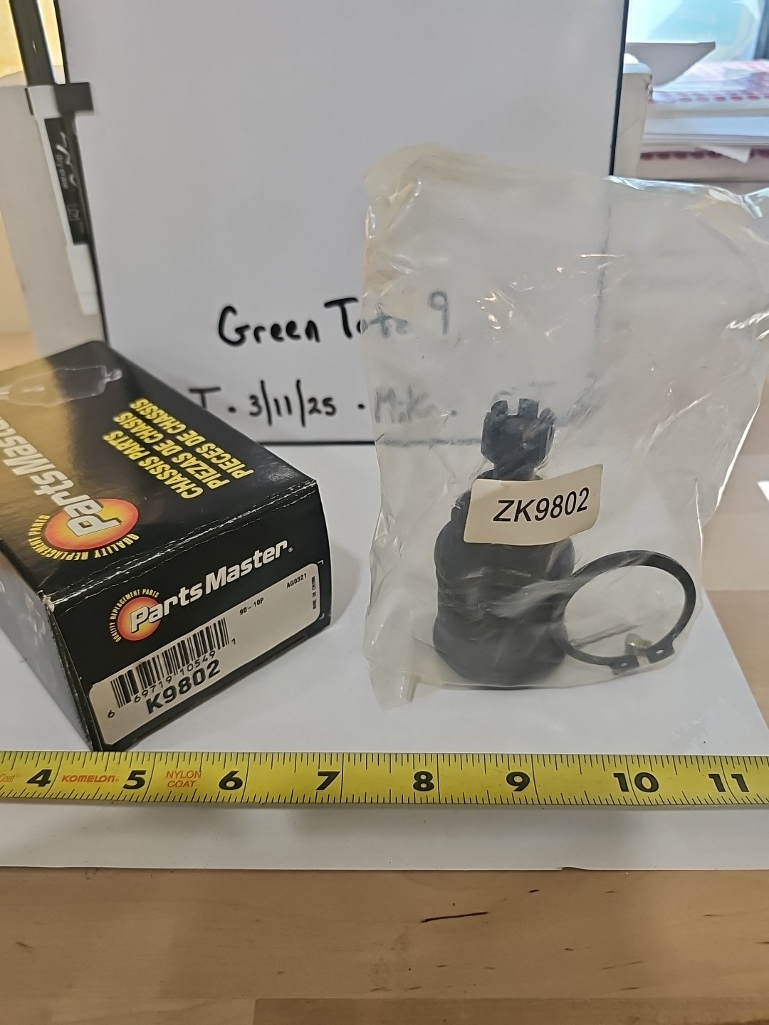 Suspension Ball Joint Parts Master K9802 - Image 3