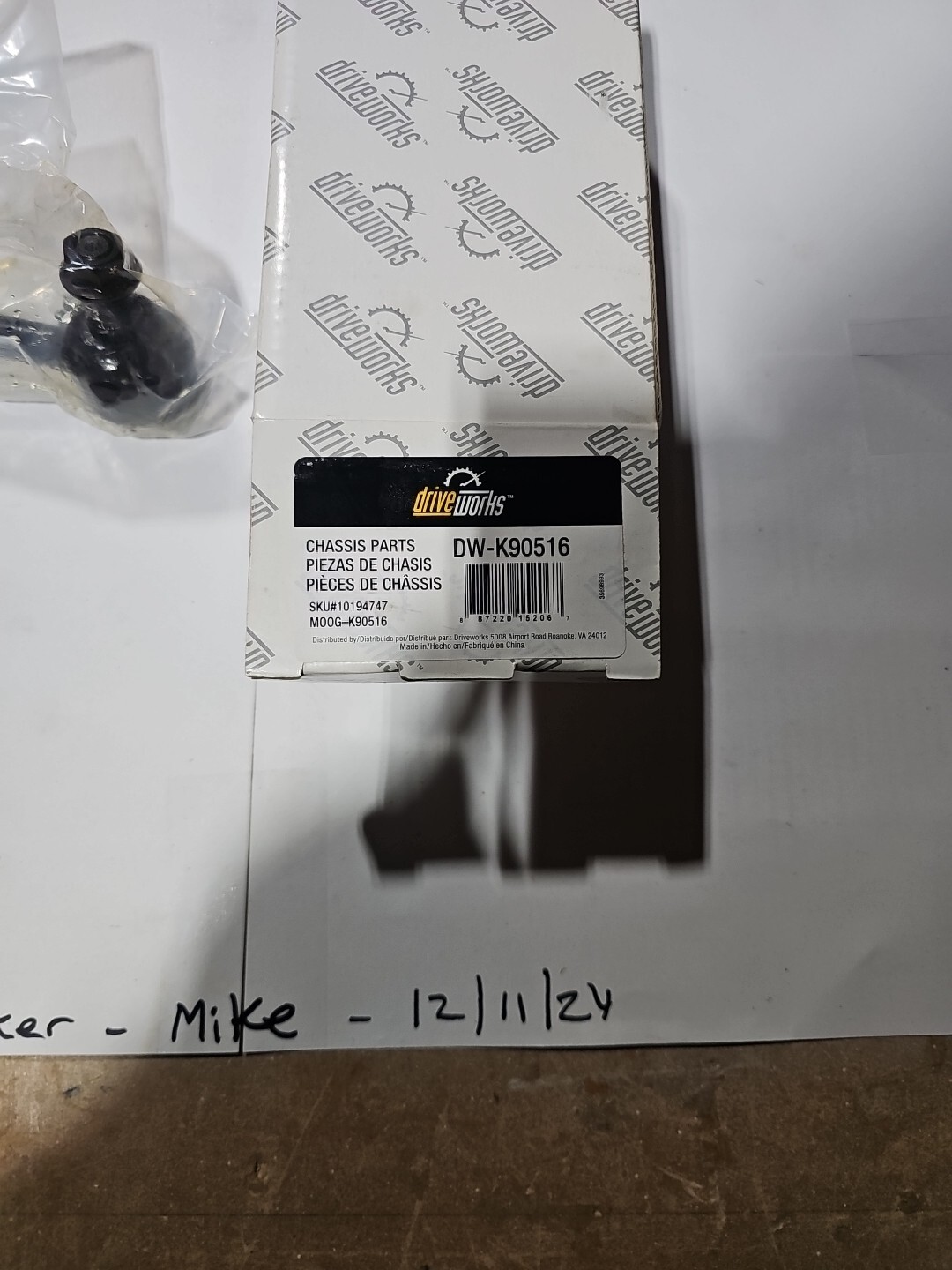 Suspension Stabilizer Bar Link-Kit Front/Rear-Right Driveworks fits; 626 Miata - Image 4