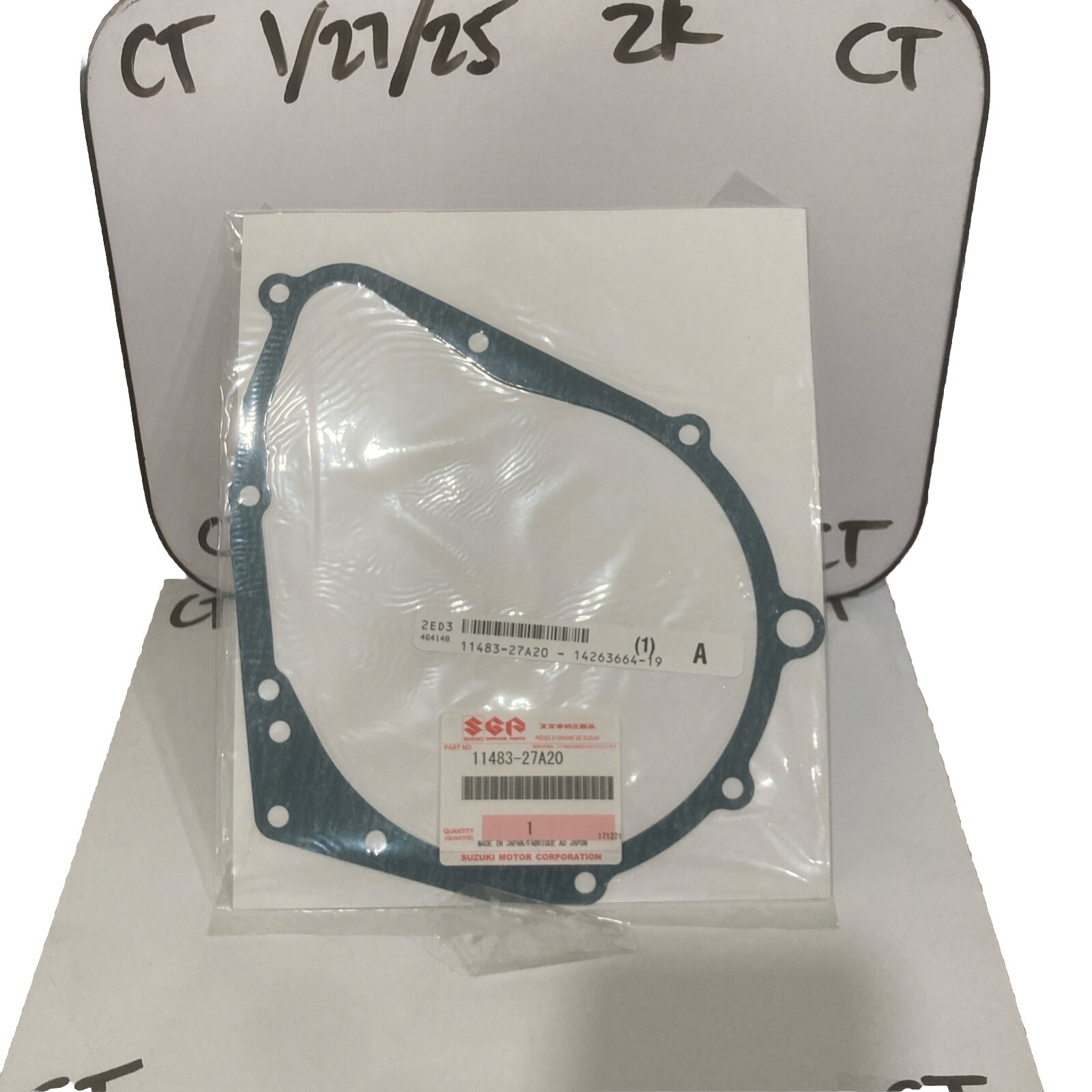 Suzuki 11483-27A20 11483-27A10 11483-27A01 11483-27A00 Stator Cover Gasket