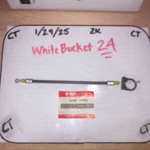 Suzuki 45280-43B00 Quad racer Seat Lock Cable (rear)