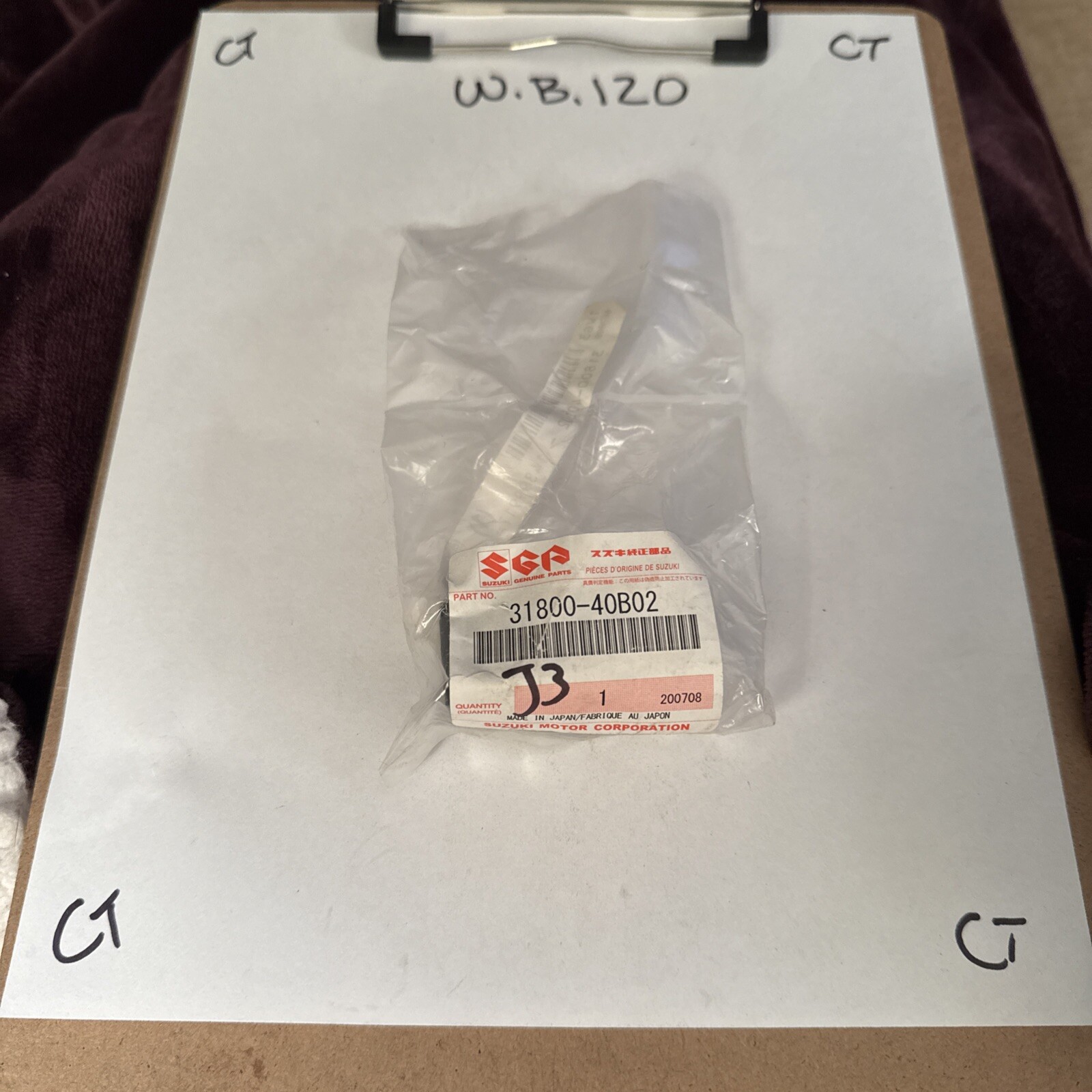 Suzuki Genuine Relay Assy,Star - 31800-40B02