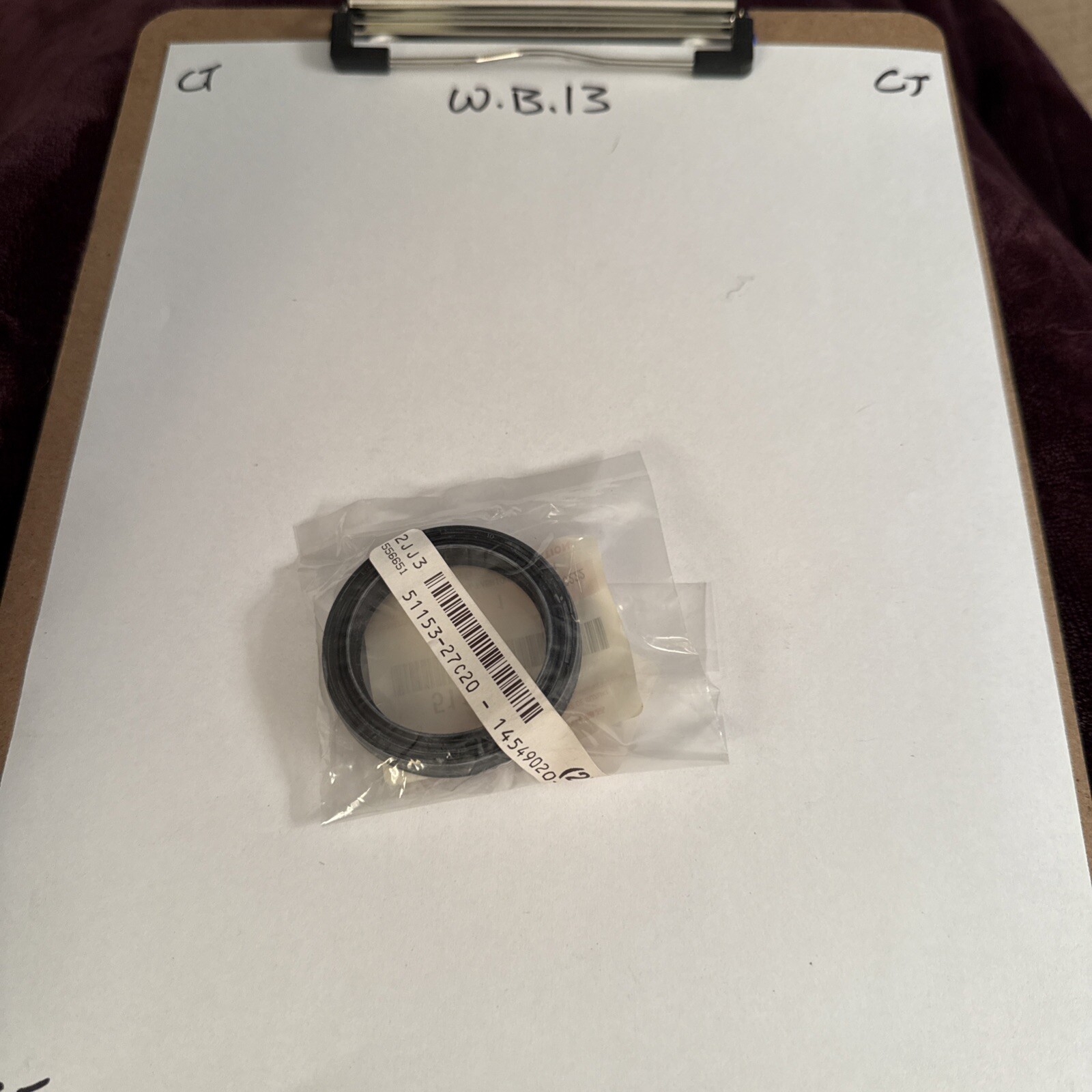 Suzuki OEM Part 51153-27C20 SEAL, OIL - Image 3