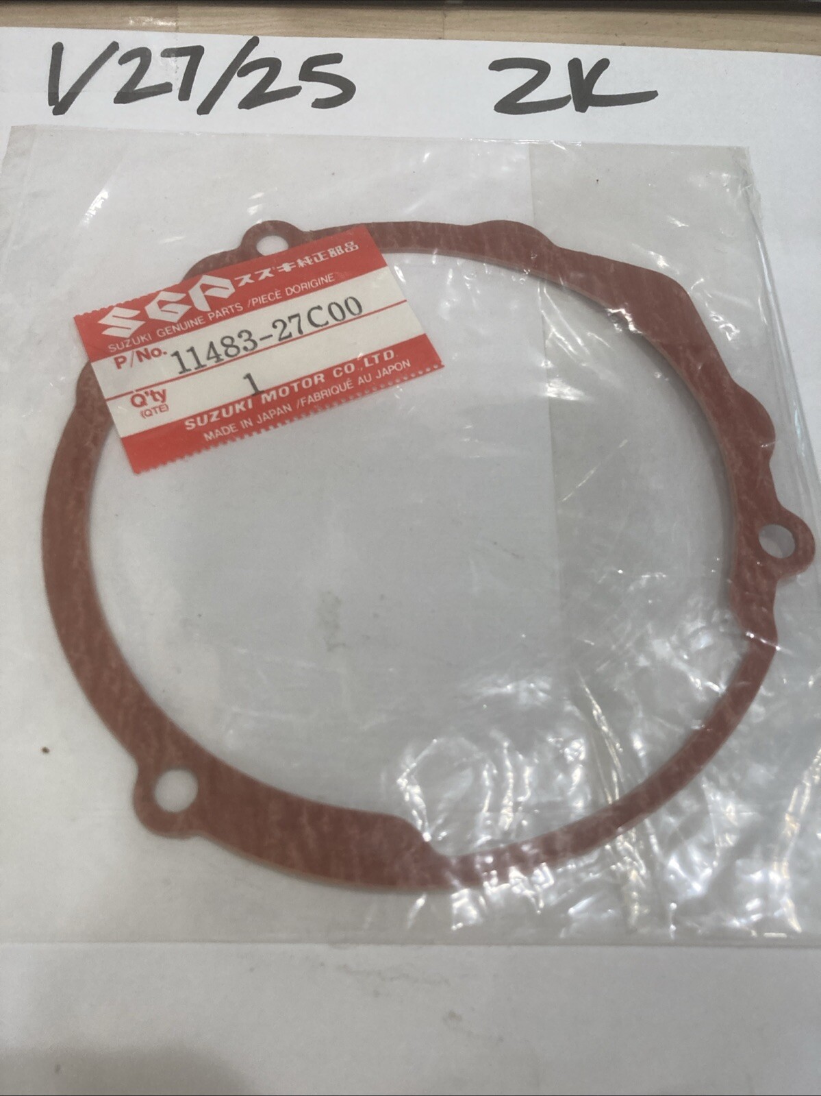 Suzuki RM125 11483-27C00 Magneto Cover Gasket - Image 3