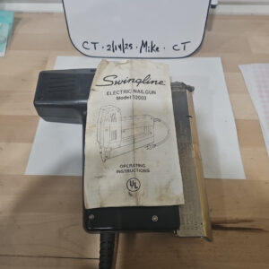 Swingline Electric Nailgun Model 32003 1" Brad Nailer