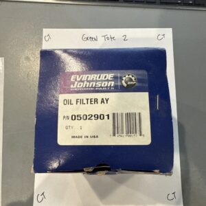 T67 OMC Evinrude Johnson 502901 0502901 Oil Filter OEM New Factory Boat Parts